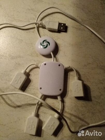 Usb переходник на 4 устройства, 