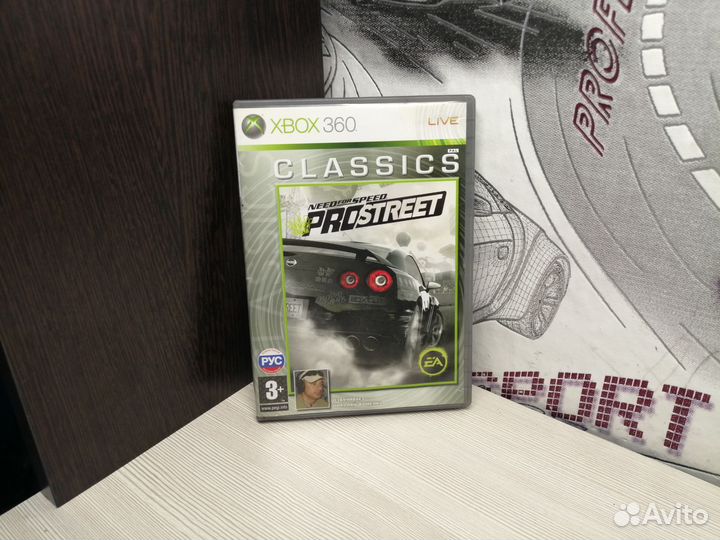 Диск NFS Prostreet на русском для Xbox 360