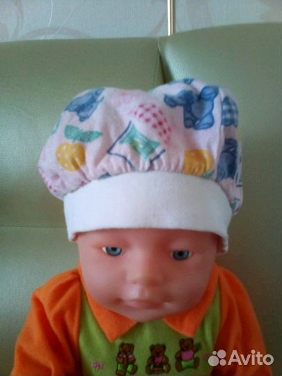 Шапочки для девочки на 1- 2 г