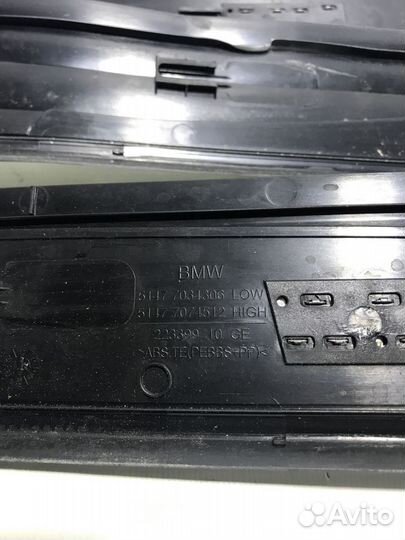 Комплект порожков накладка порога BMW E60