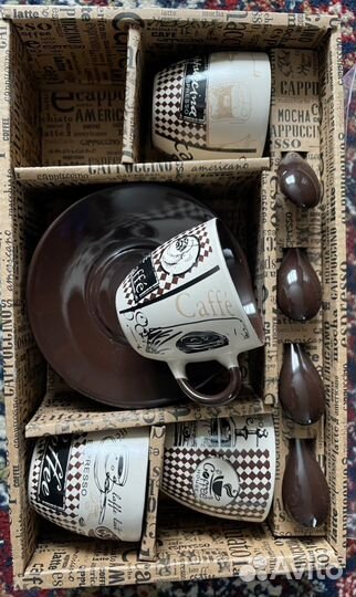 Кофейный сервиз новый