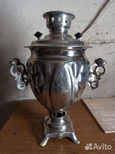 Самовар новый СССР Электро 3 л с паспортом Тула