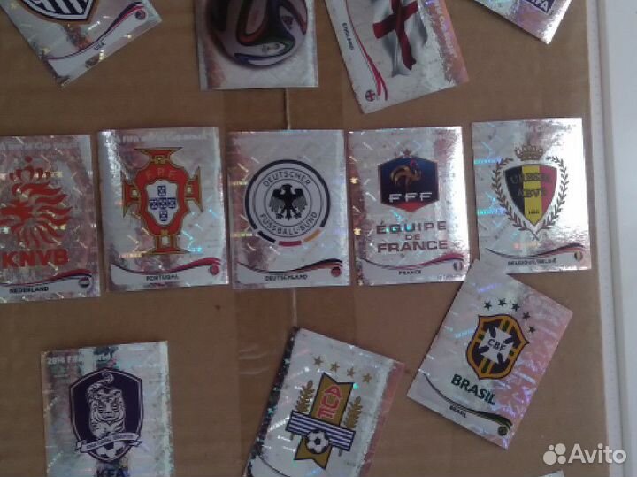 Наклейки (стикеры) panini чм 2014