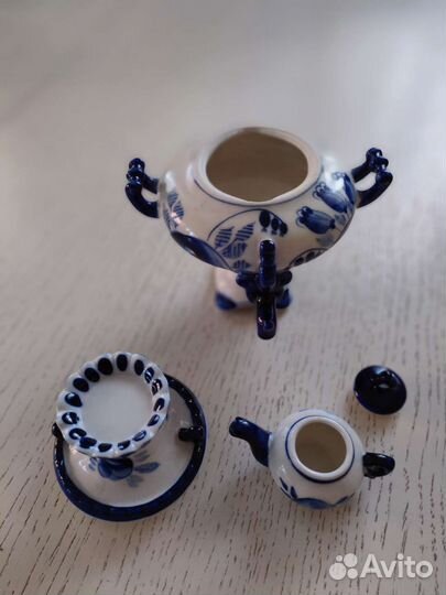 Посуда гжель