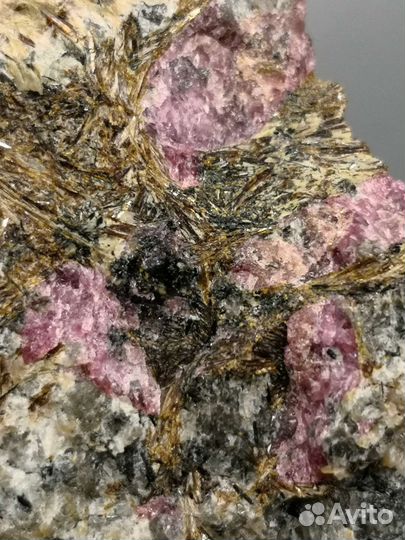 Эвдиалит, астрофиллит, нефелин. Хибины