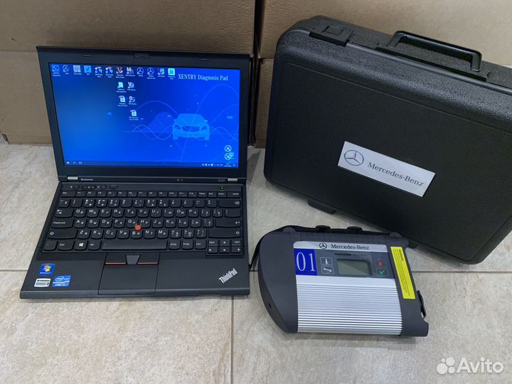 Mercedes SD Connect C4 Doip комплект с ноутбуком
