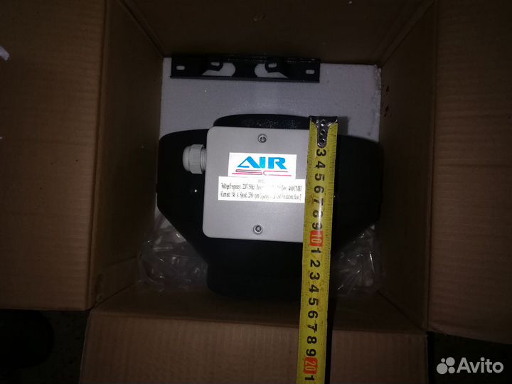 Вентилятор канальный вытяжной Air sc dvc 150