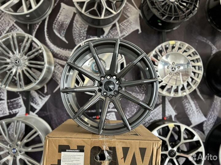 Диски 8x18 5x100 ET30 Gray