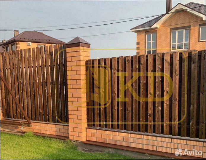 Доска для забора оптом