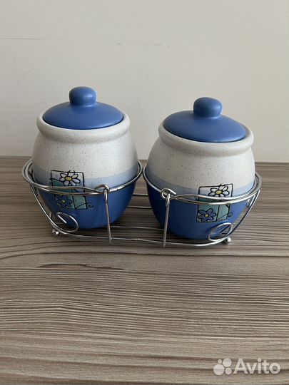 Набор керамических горшков