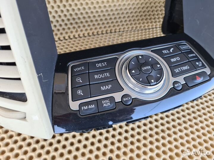 Панель управления магнитолой Infiniti Fx35 Fx37