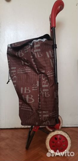 Сумка-тележка на колесах. Хозяйственная