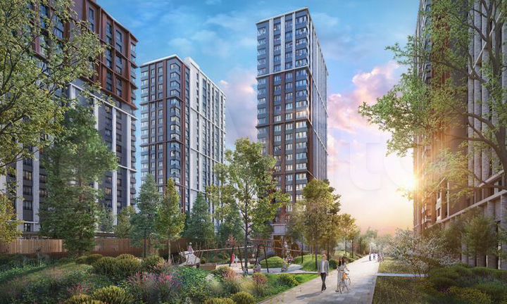 2-к. квартира, 71,9 м², 19/22 эт.