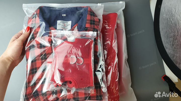 Пакеты с бегунком зип лок прозрачные, все размеры