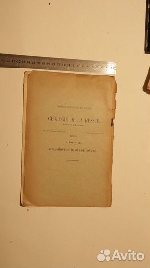 Геология Росси вып 3 А Борисяк Донецкая Юра 1917 г