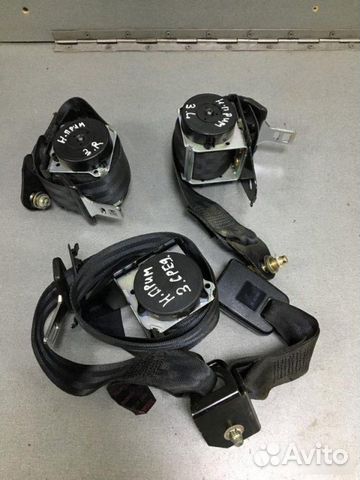 Ремень безопасности задний Nissan Primera P12