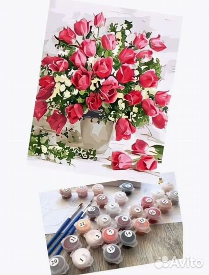 Картина по номерам новая