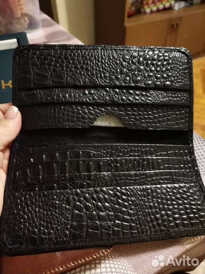 Кошелек натуральная кожа