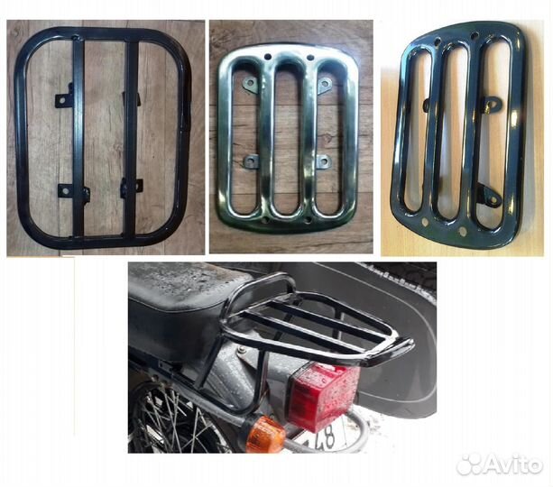 Крепление багажа на заднее крыло