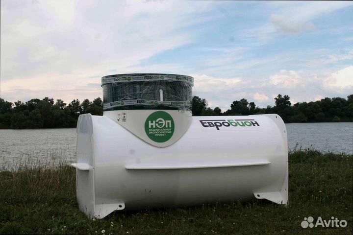 Септик для высоких грунтовых вод с установкой