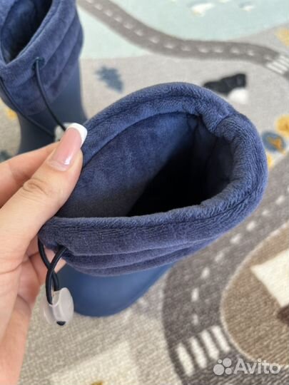 Детские резиновые сапоги 23-28 размеры