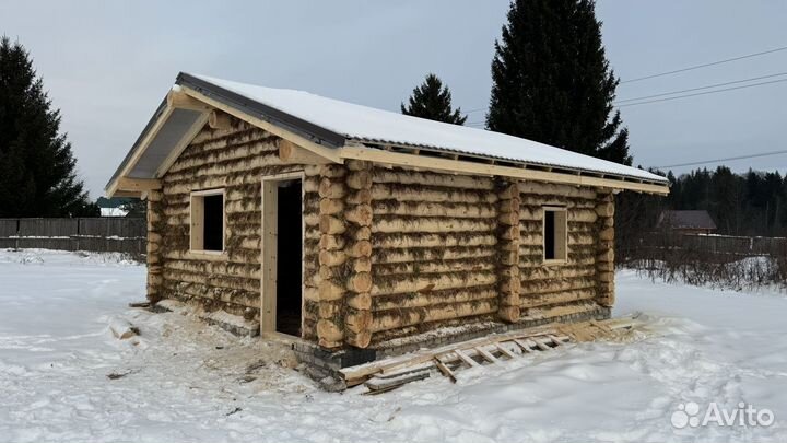 Сруб для бани 6х6