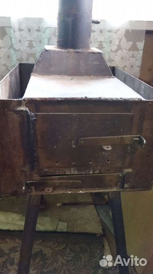 Печь буржуйка из нержавейки