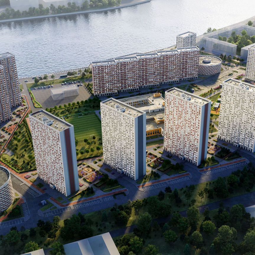 1-к. квартира, 37,2 м², 7/25 эт.