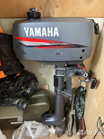 Мотор лодочный yamaha