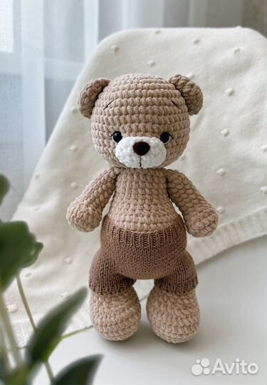 Плюшевый мишка ручной работы