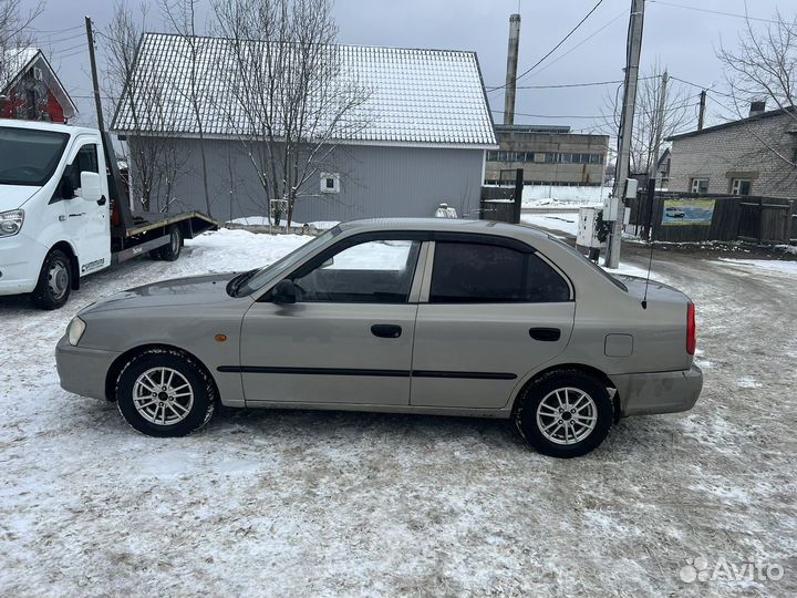 Hyundai Accent 1.5 МТ, 2007, 40 000 км