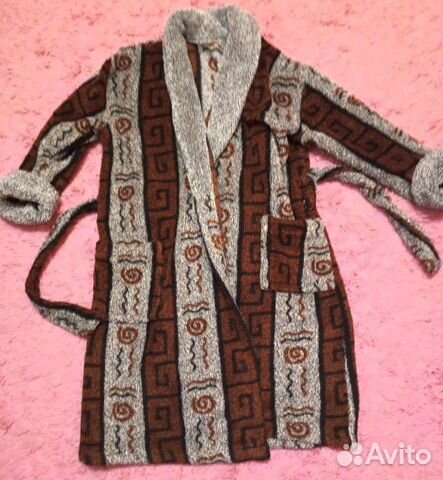 Халат махровый р 140-146