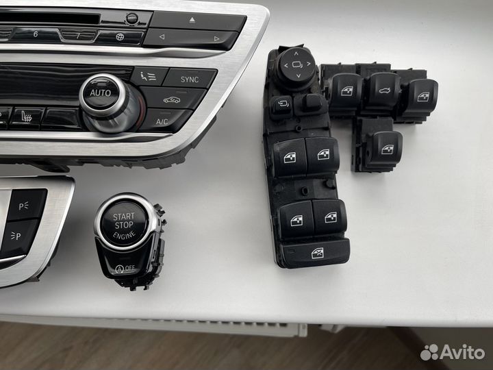 Блоки, климат, кнопки BMW G серии