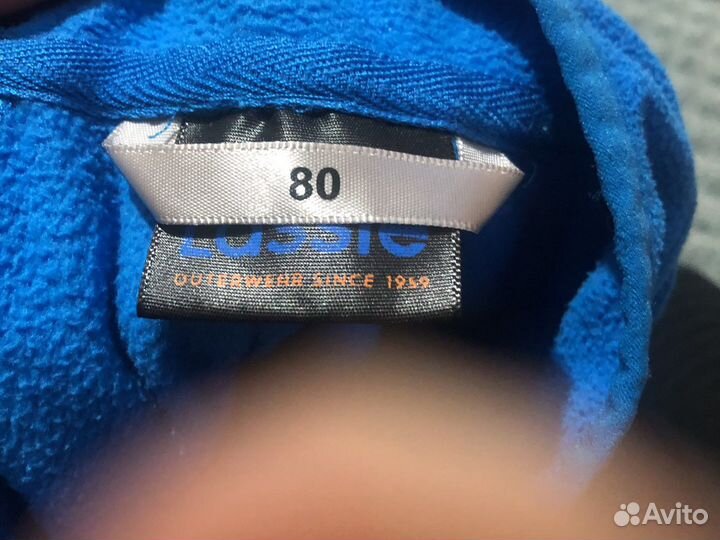 Флисовый комбинезон 80