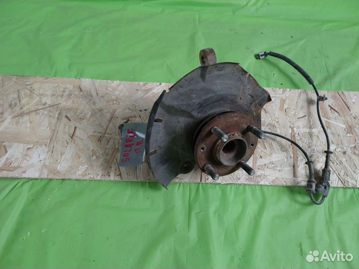 Поворотный кулак п.п Hyundai Solaris 1