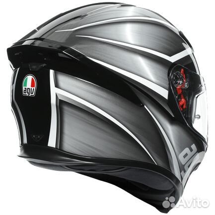 Мотошлем AGV K-5 S Multi Tempest Black/Silver