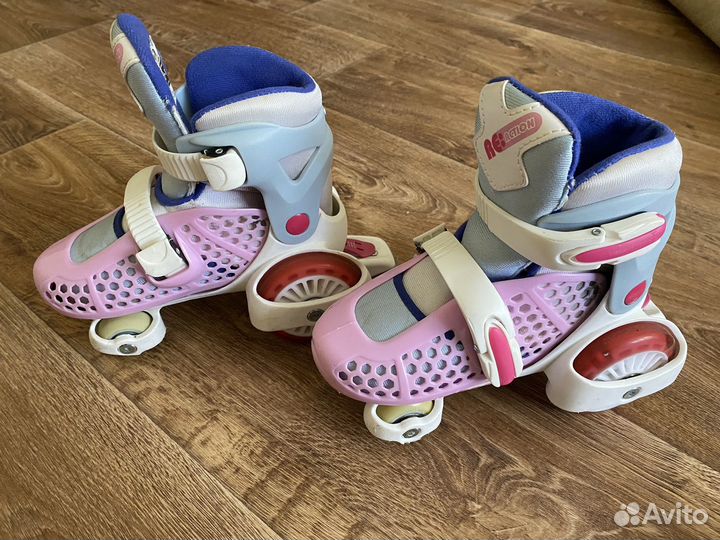 Роликовые коньки детские раздвижные