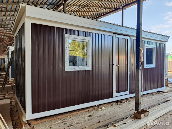 Бытовка распашонка 6м