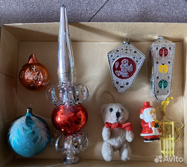 Елочные игрушки СССР