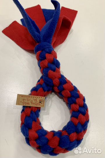 Игрушка ддя собак «канатик с ручкой»