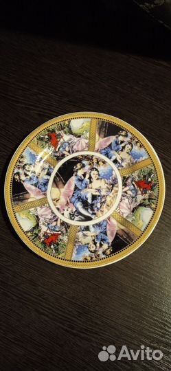 Кофейные сервизы СССР и тарелки декоративные