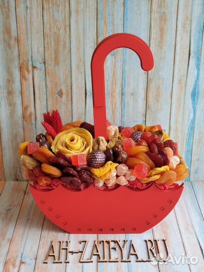 Сухофрукты в подарок ко дню учителя