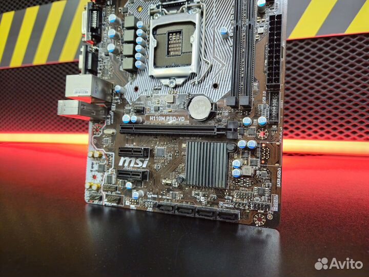 Материнская плата MSI H110 1151