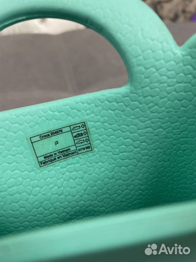 Резиновые сапоги crocs детские 34-35