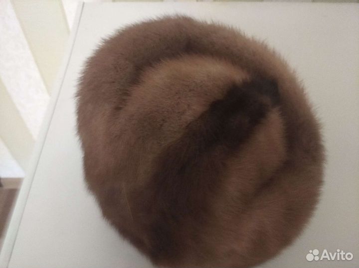 Шапка норковая женская бу