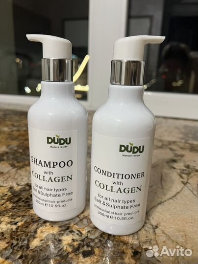 Dudu collagen шампунь и кондиционер