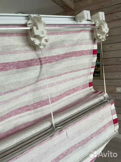 Штора римская с карнизом