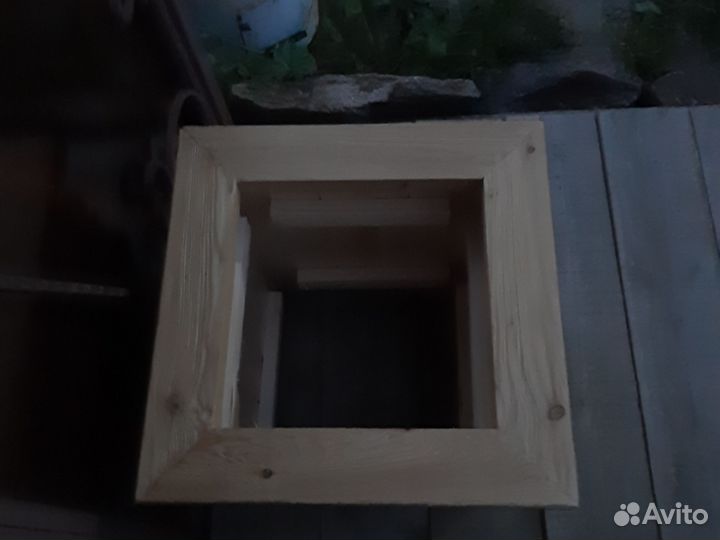 Кашпо деревянные