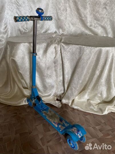Самокат детский четырехколесный складной