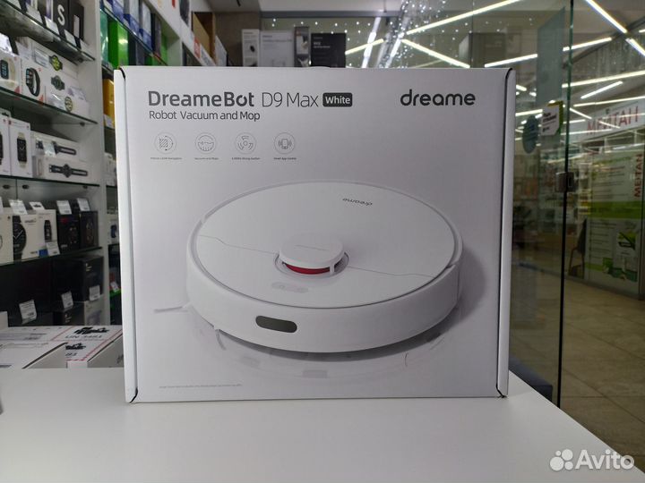 Робот-пылесос Xiaomi Dreame D9 Max Новый, Гарантия